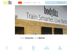 Tablet Screenshot of bodyfitz.com